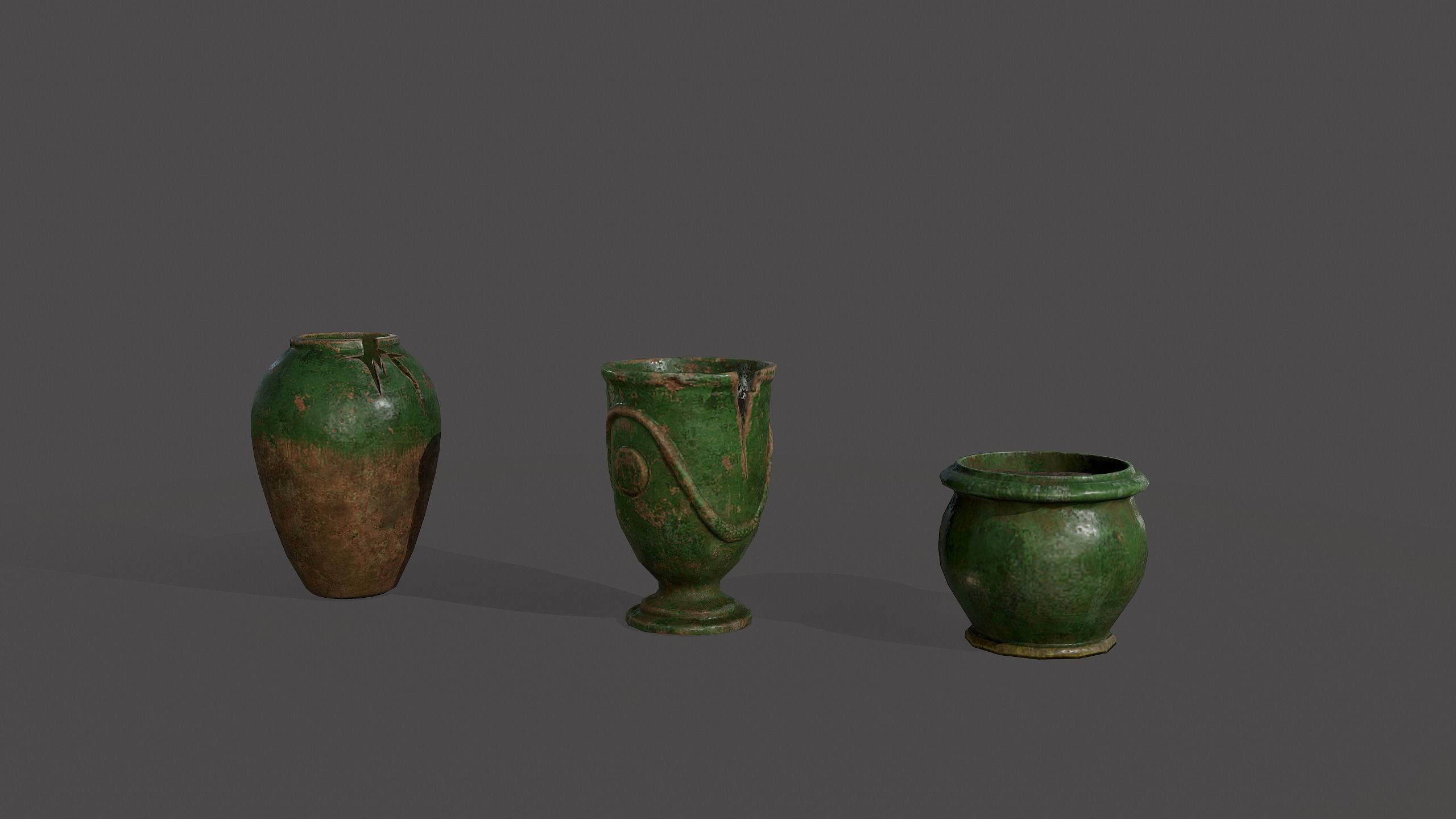 Lib Flowers Low-poly 3D model_10