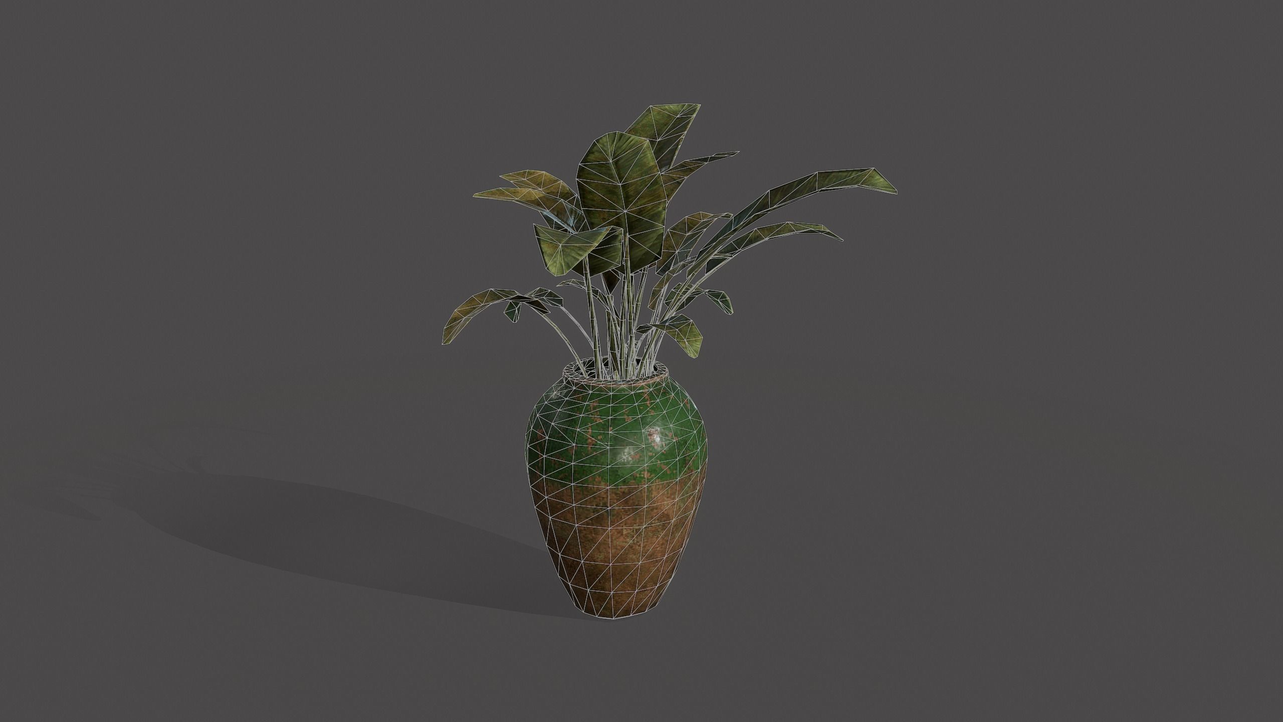 Lib Flowers Low-poly 3D model_7