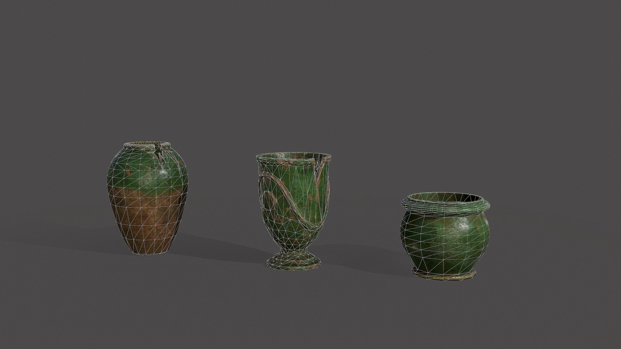 Lib Flowers Low-poly 3D model_11