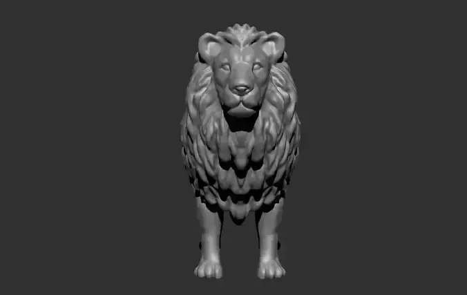 Lion 3d model
