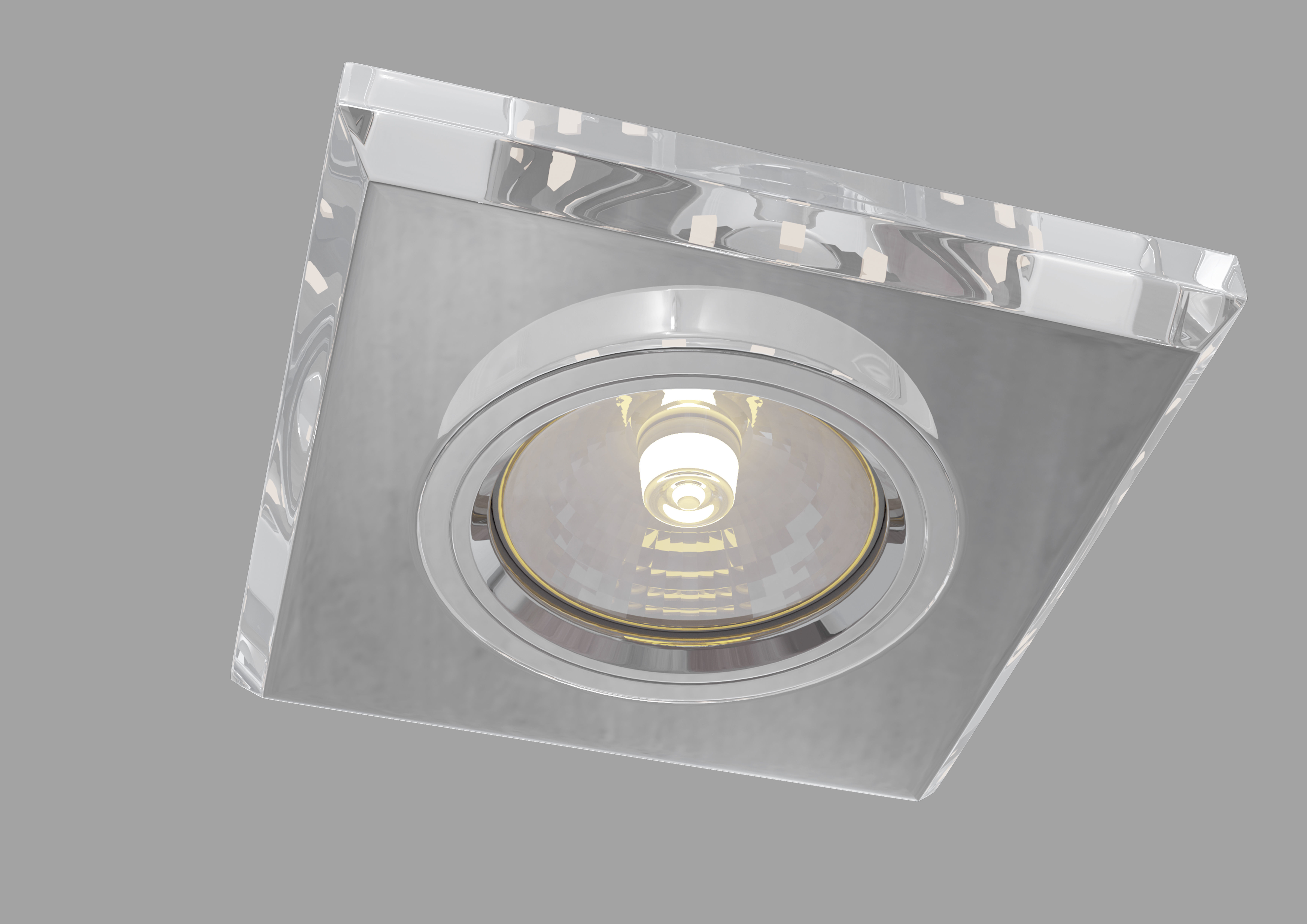 Downlight Metal Modern DL288-2-3W-W Maytoni Technical Free 3D model_1