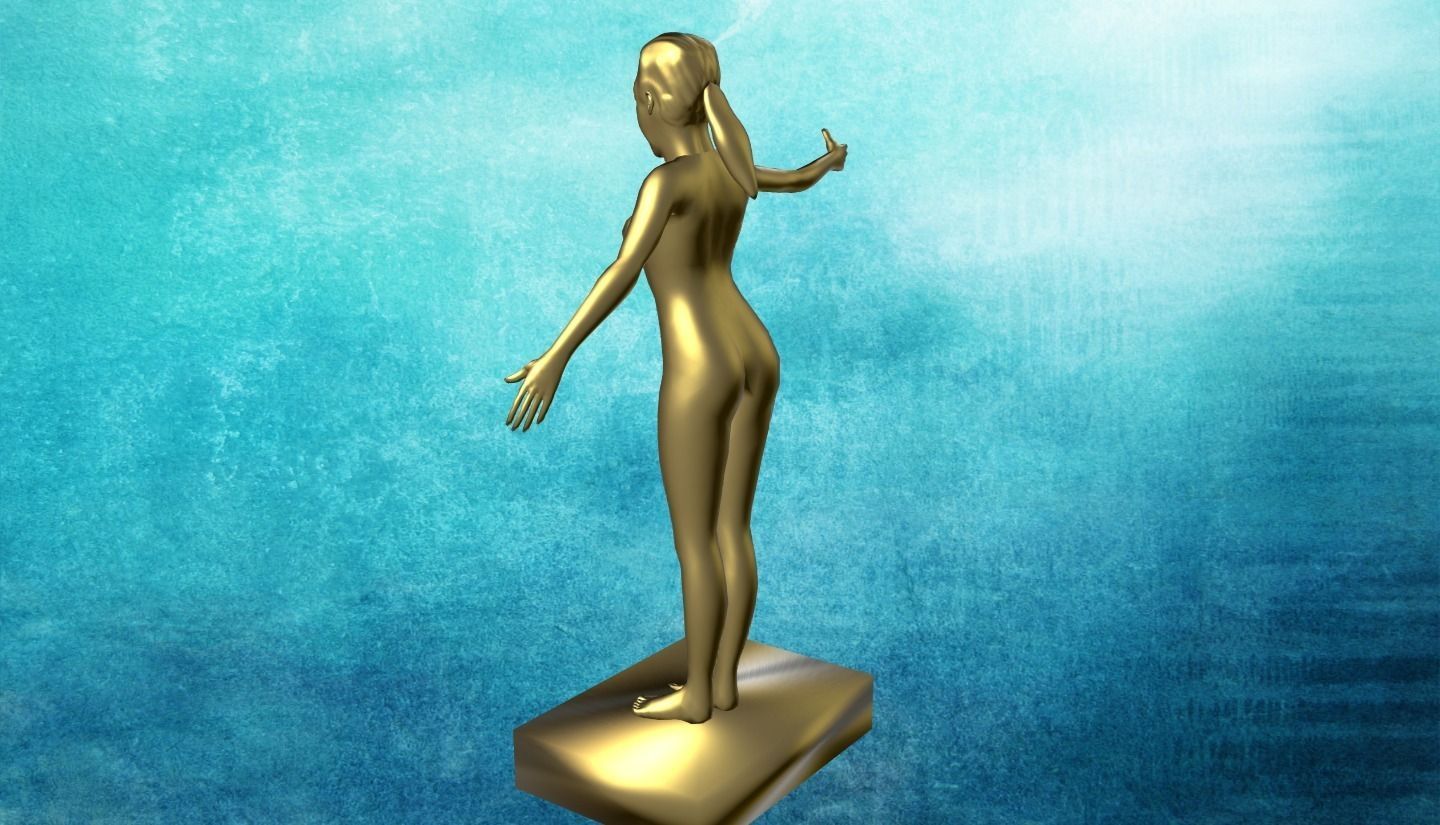 katy perry on latex 3D print model_2