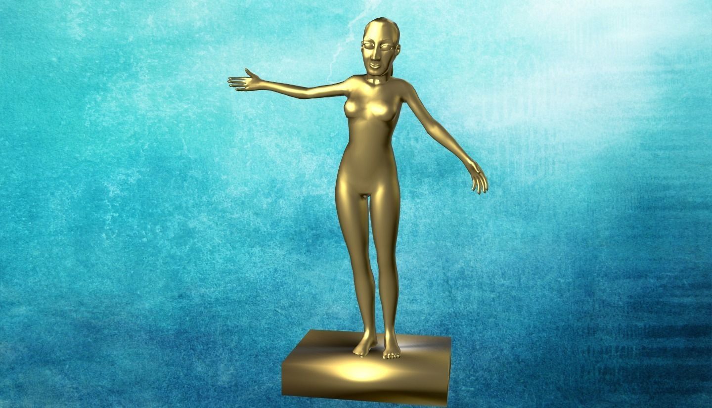 katy perry on latex 3D print model_0