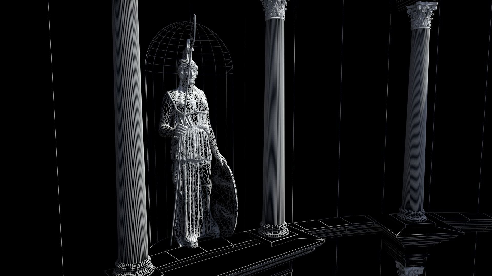 Roman Ancient City 3D model_8