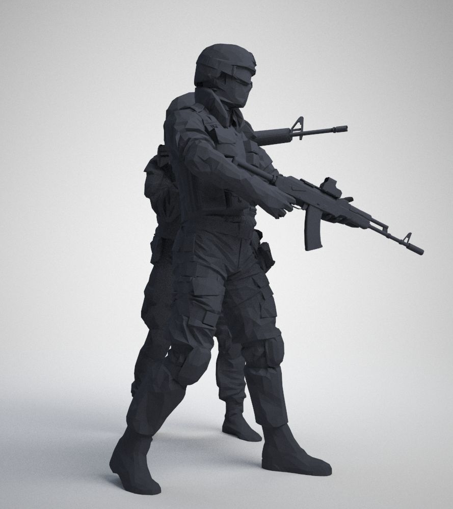 two Assault 3D print model_15