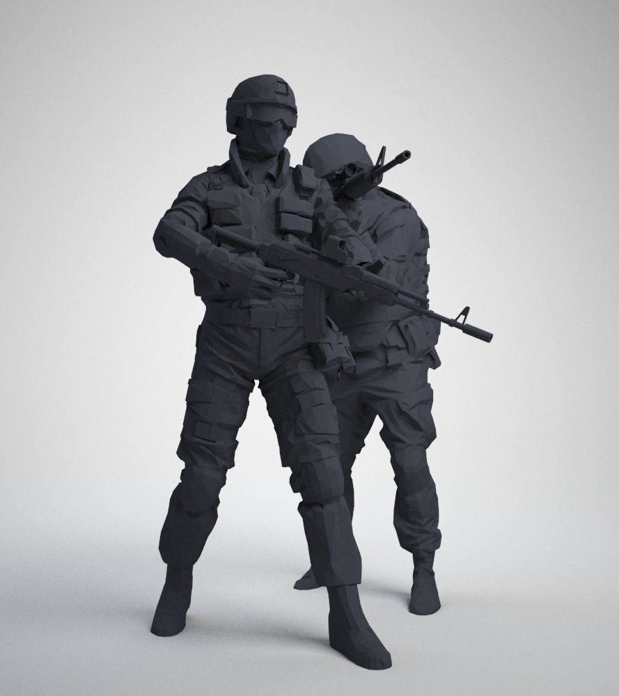 two Assault 3D print model_18
