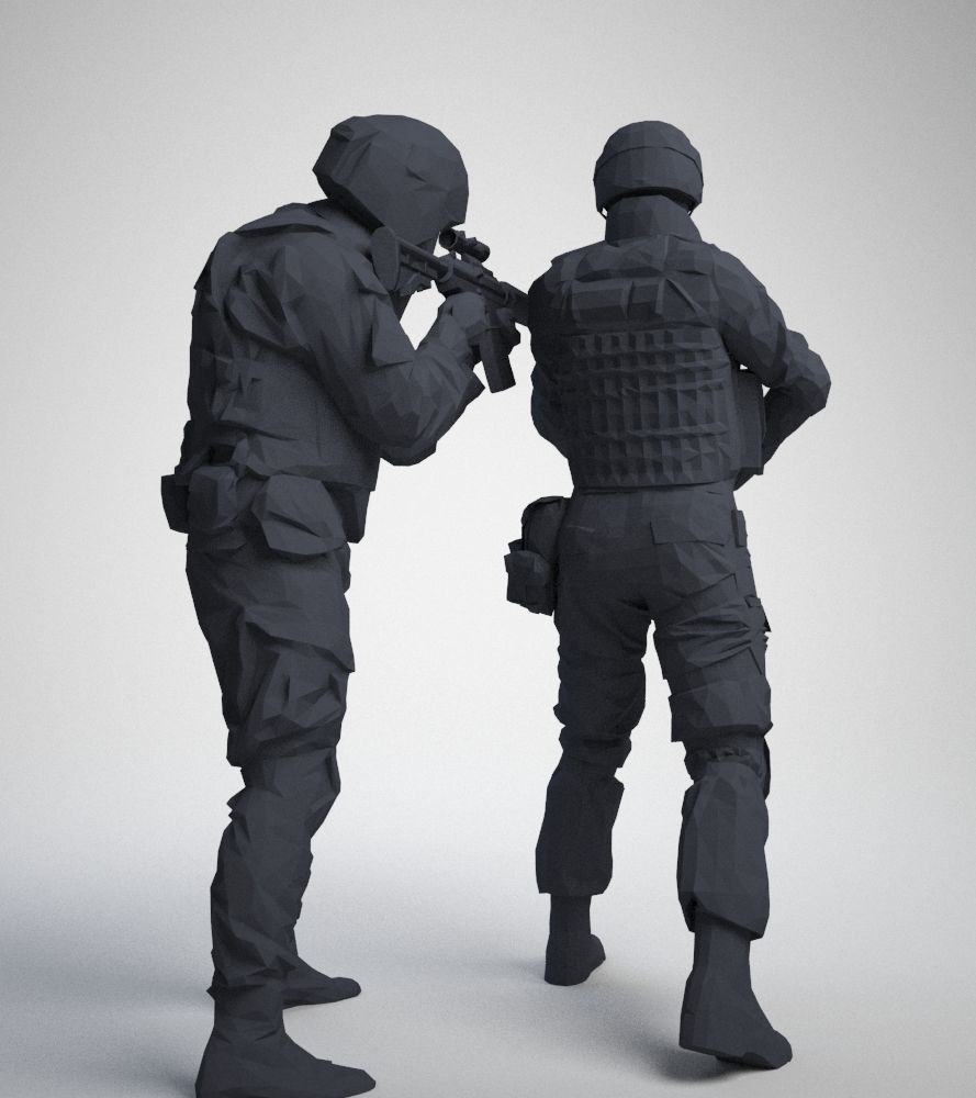 two Assault 3D print model_11