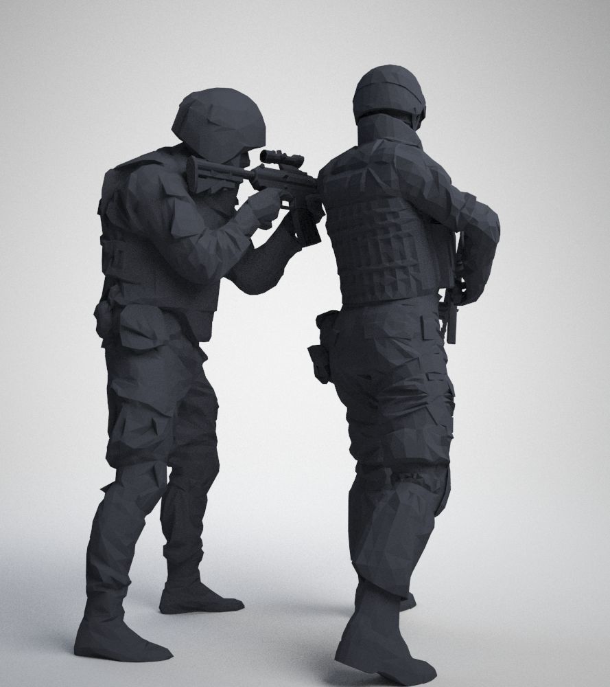 two Assault 3D print model_12