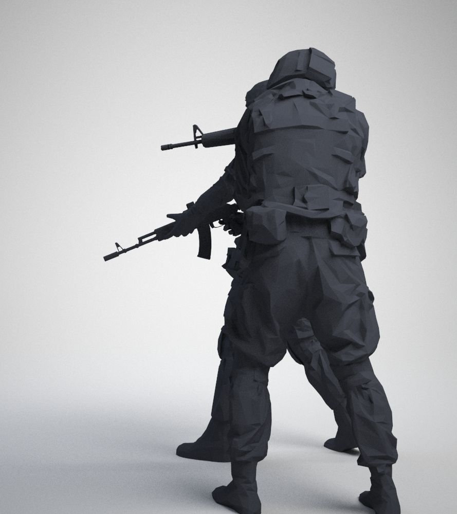 two Assault 3D print model_8
