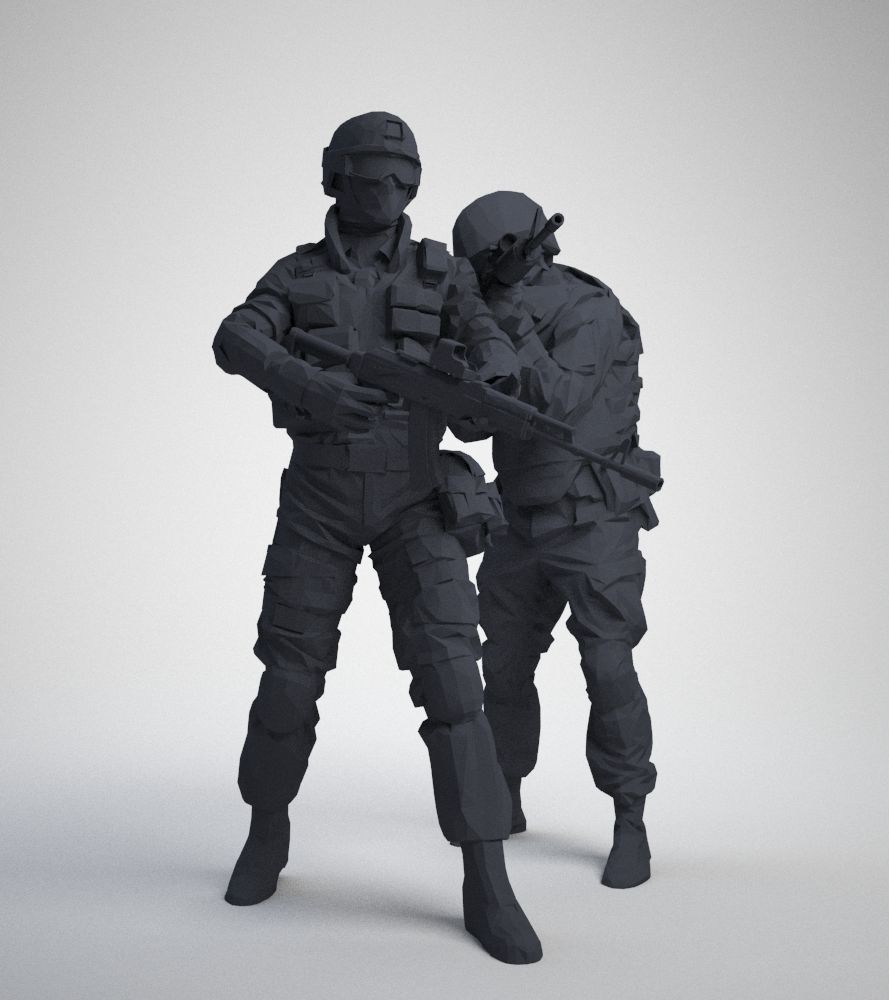 two Assault 3D print model_19