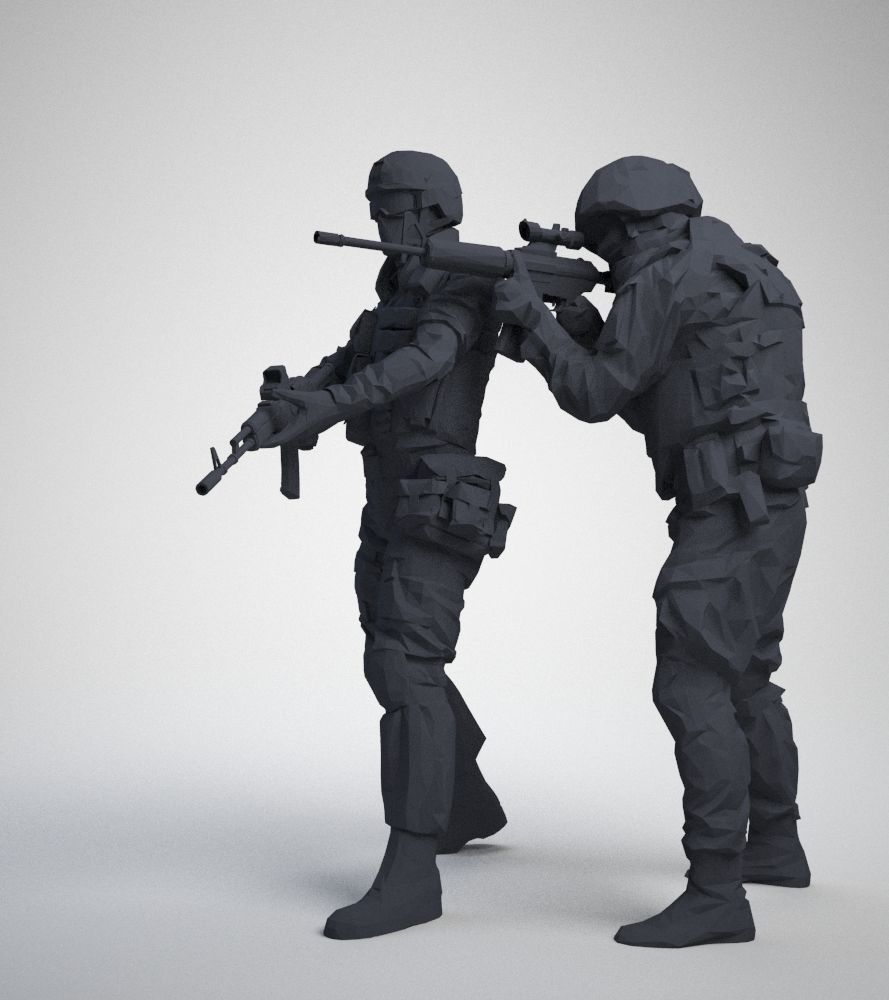 two Assault 3D print model_5