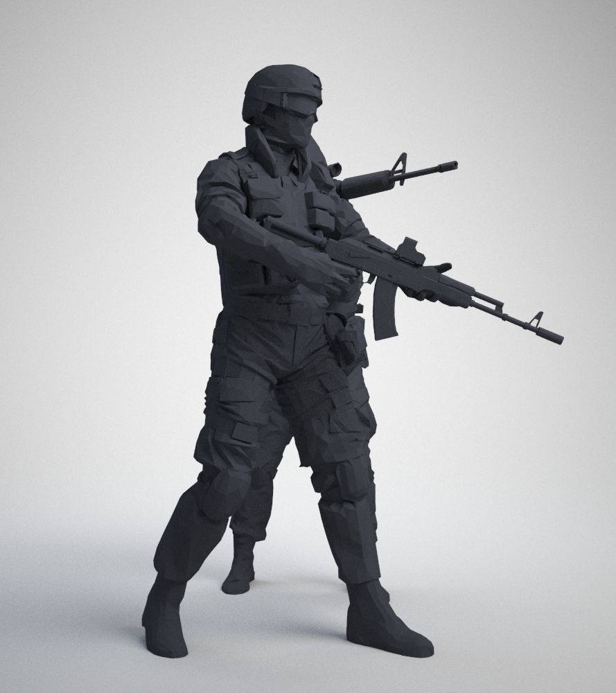 two Assault 3D print model_16