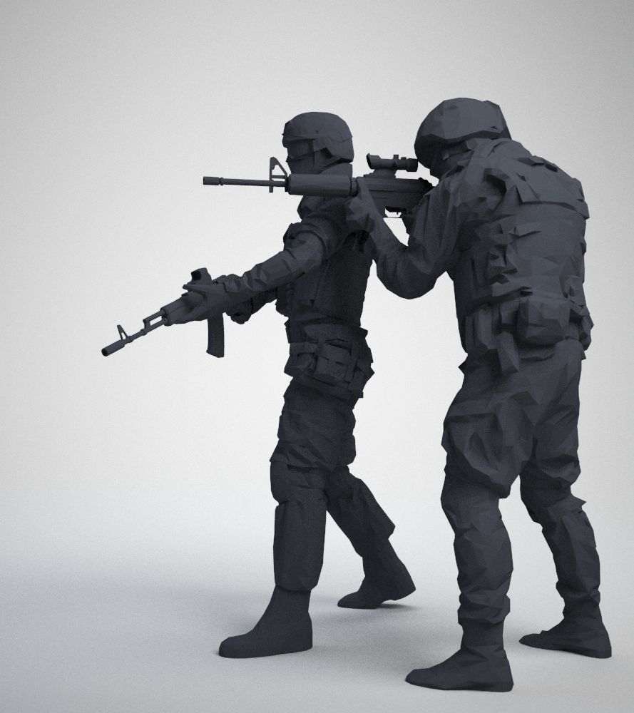 two Assault 3D print model_6