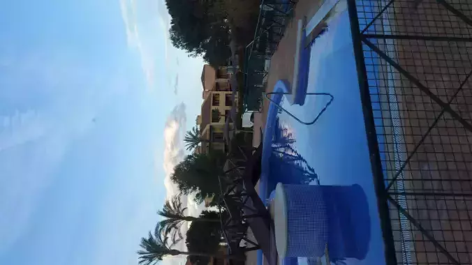 SHOPing view from pool 3D model