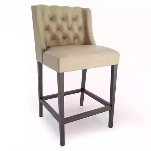 Lara Leather Bar Stool 