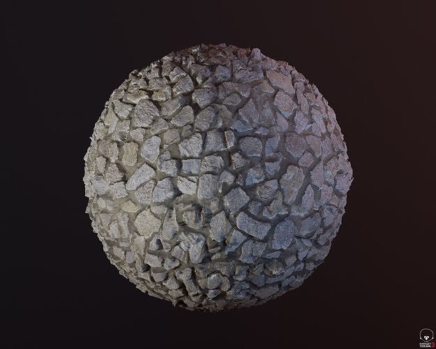 Cobblestone Seamless Texture Photoscanned PBR Texture