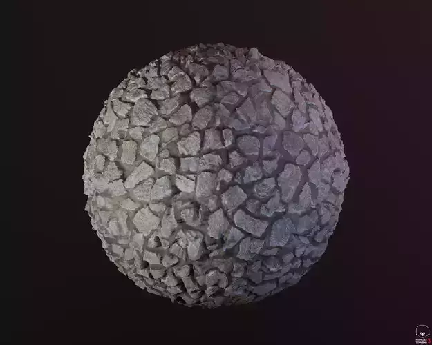 Cobblestone Seamless Texture Photoscanned PBR Texture