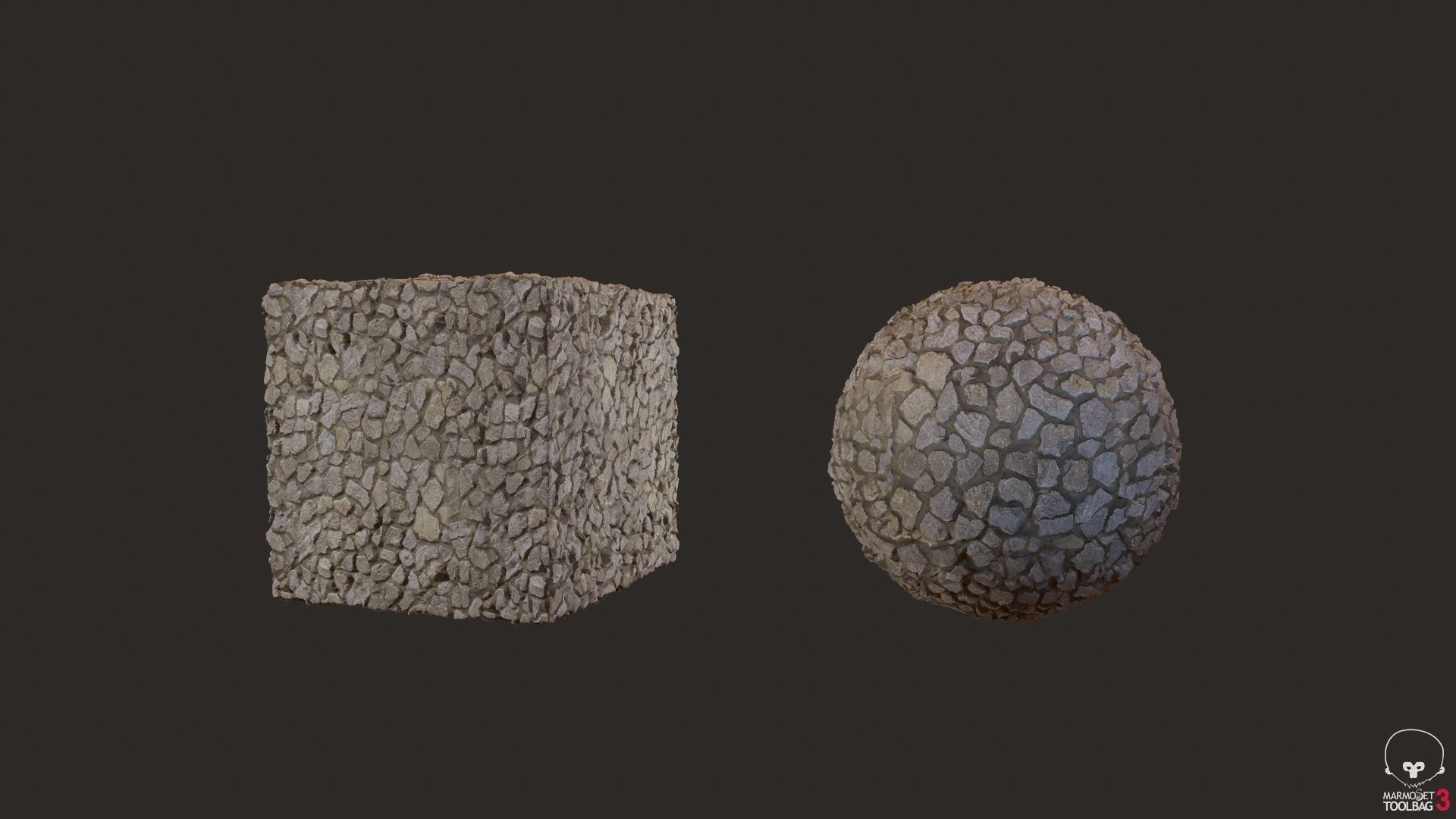 Cobblestone Seamless Texture Photoscanned PBR Texture_2