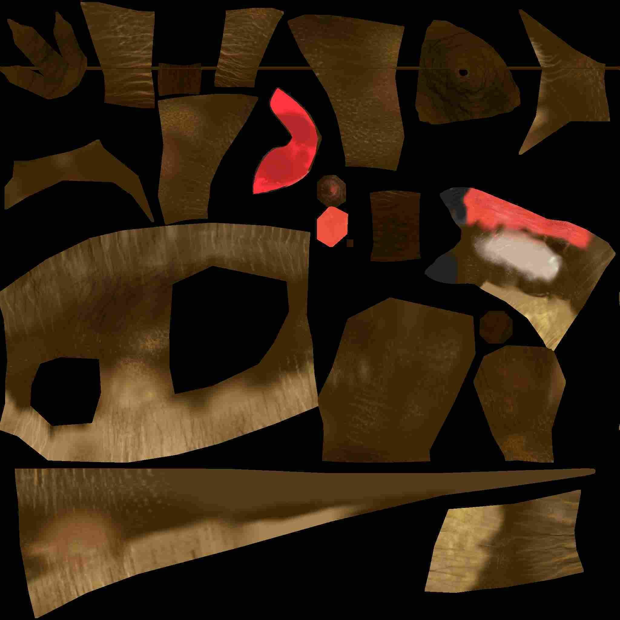 edmontosaurus dinosaur with long tail 3D model_4