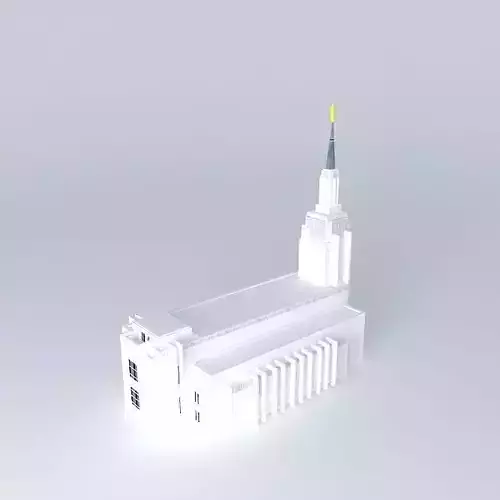 LDS. Templo Mormon, Twin Falls Idaho, 128th operating temple