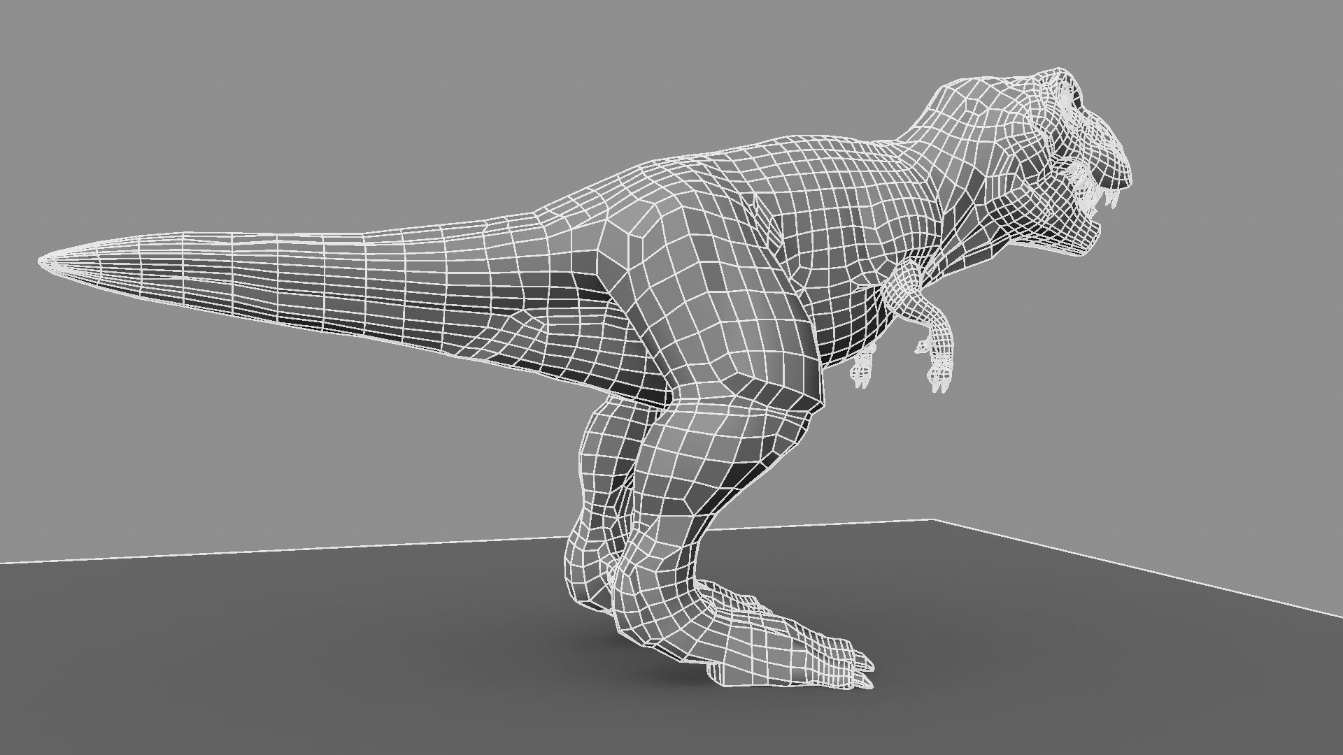 T-Rex t - rex dinosaur 3D model_24