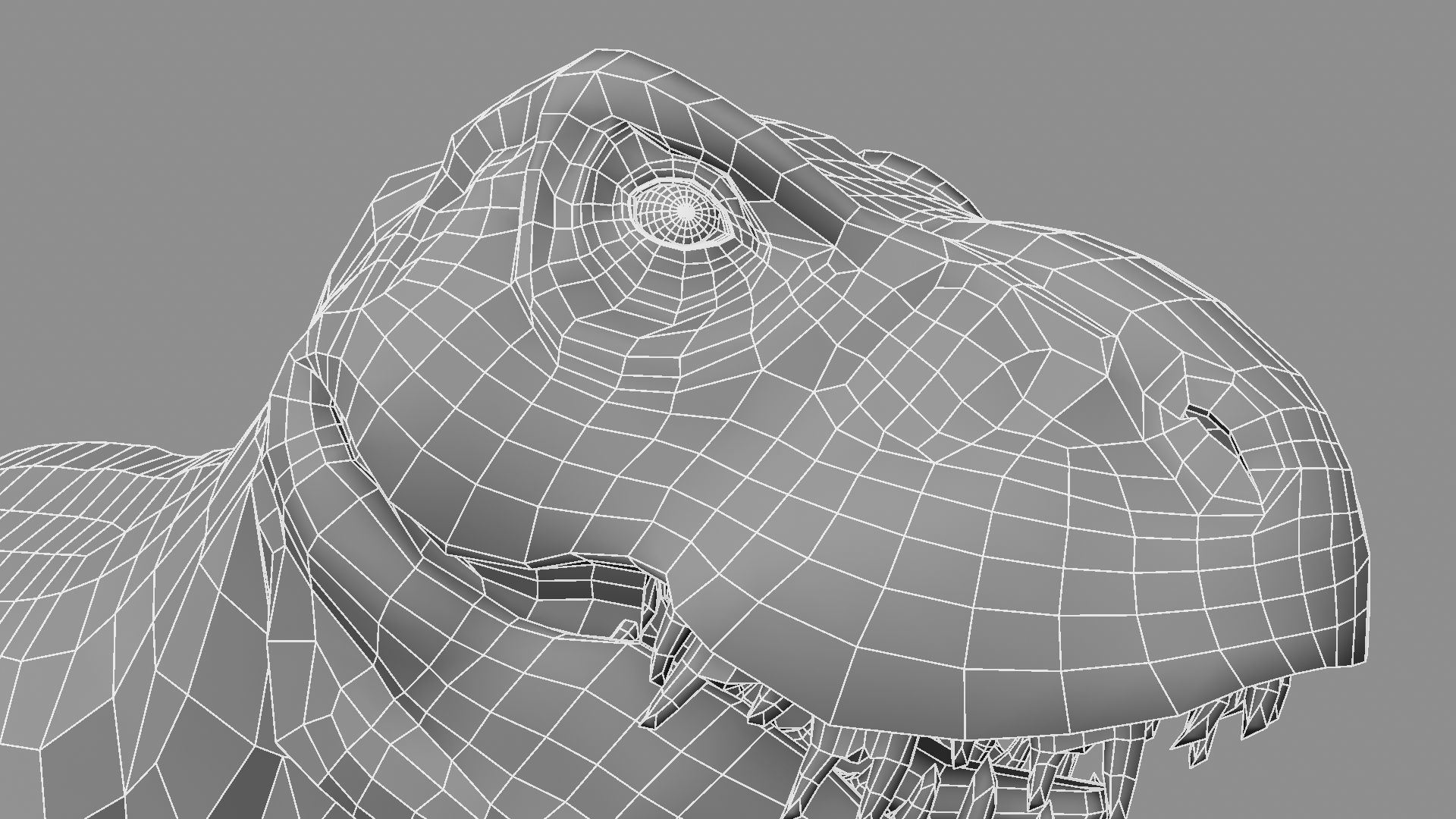 T-Rex t - rex dinosaur 3D model_9