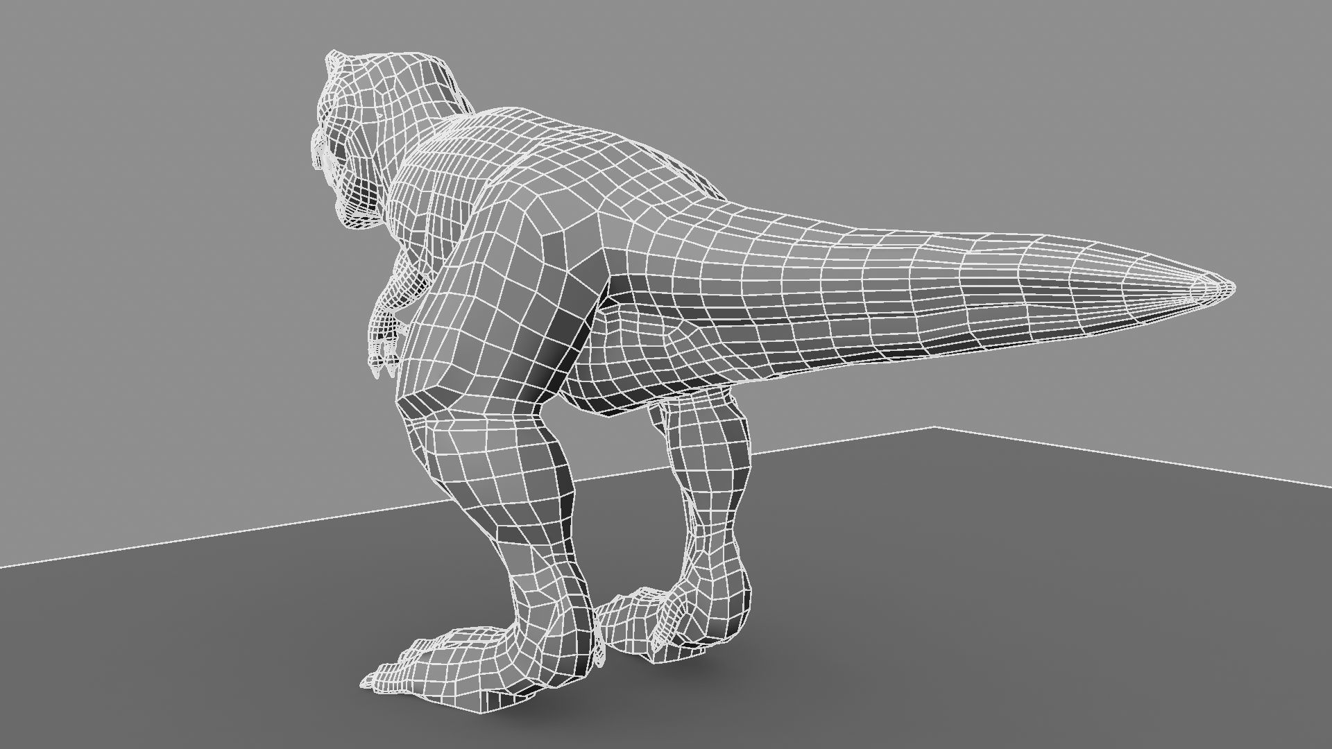 T-Rex t - rex dinosaur 3D model_29