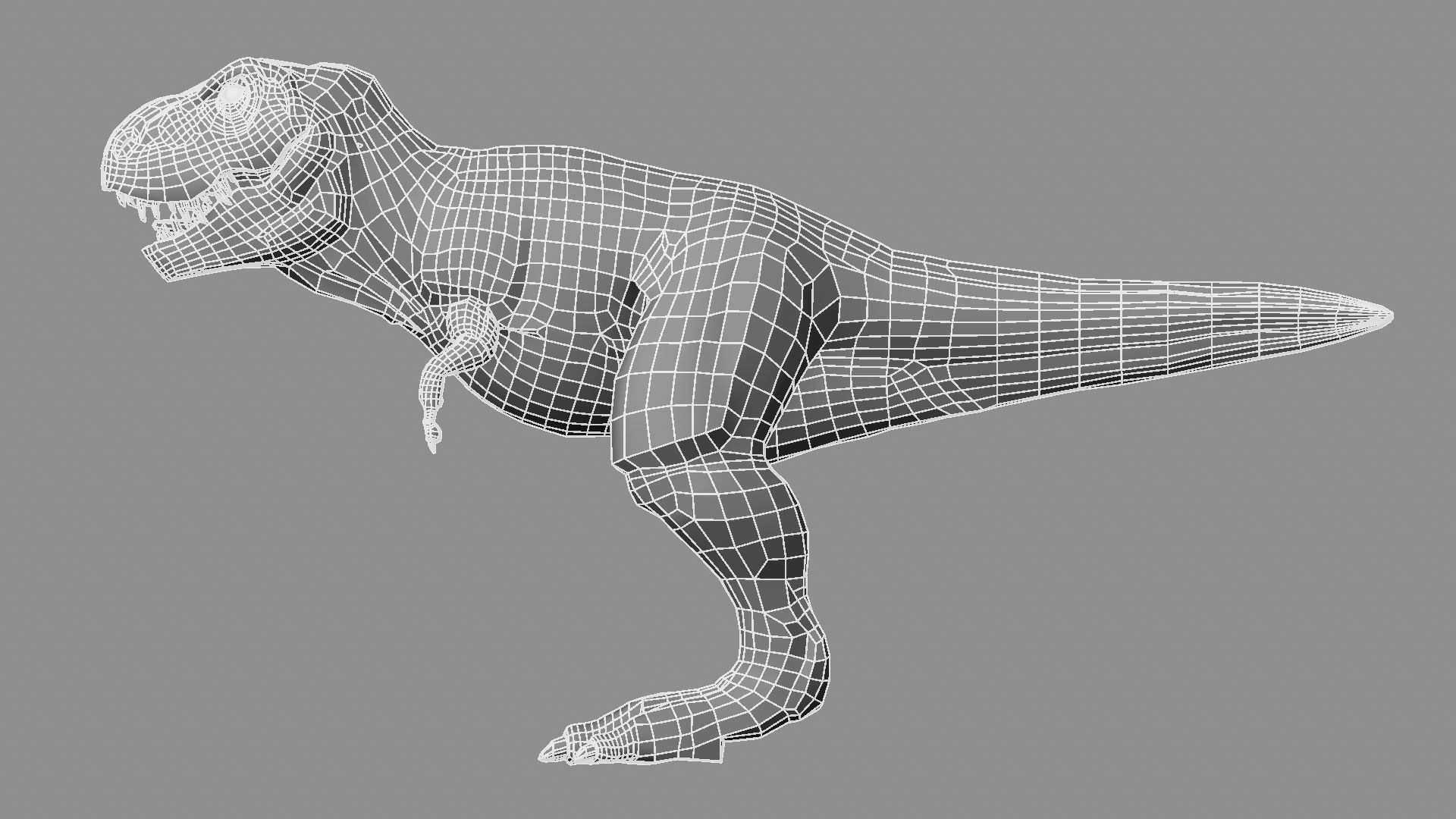 T-Rex t - rex dinosaur 3D model_6
