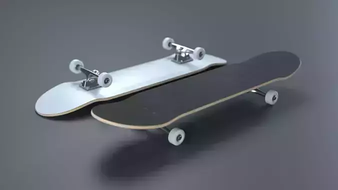 Skateboard - High Quality Realistic Skateboard 3D model