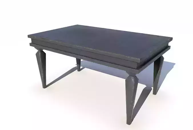 Dining Old Table 6 PBR