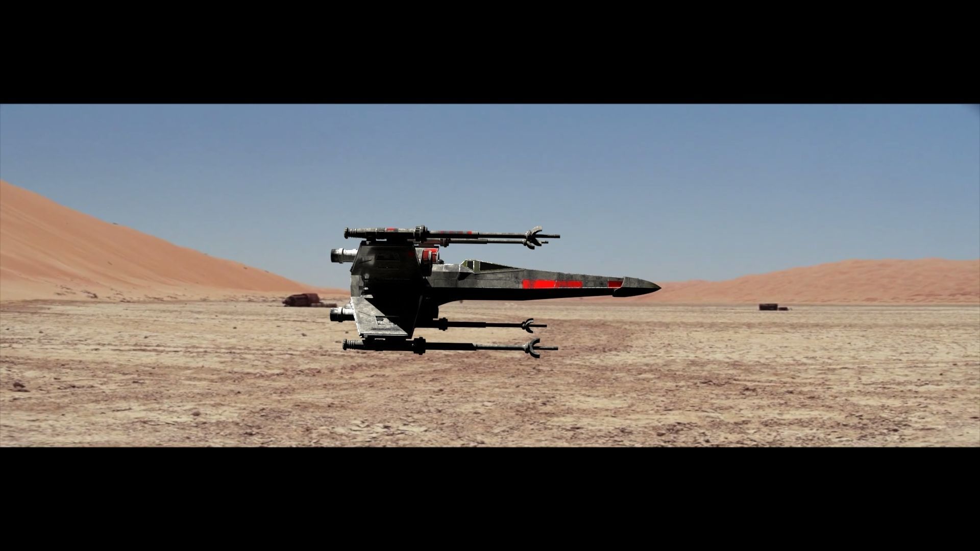 star wars t-65 Free 3D model_8