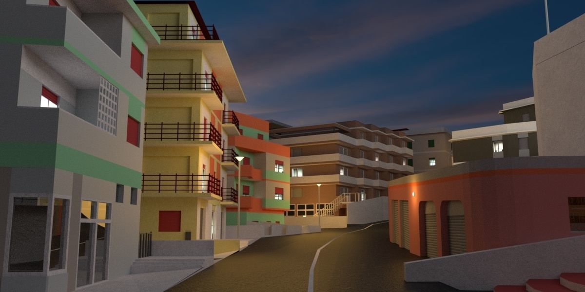 City Pack 00 3D model_26