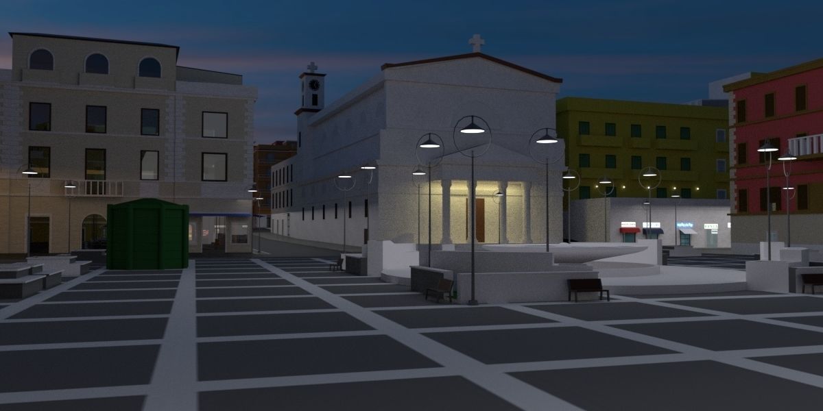 City Pack 00 3D model_19