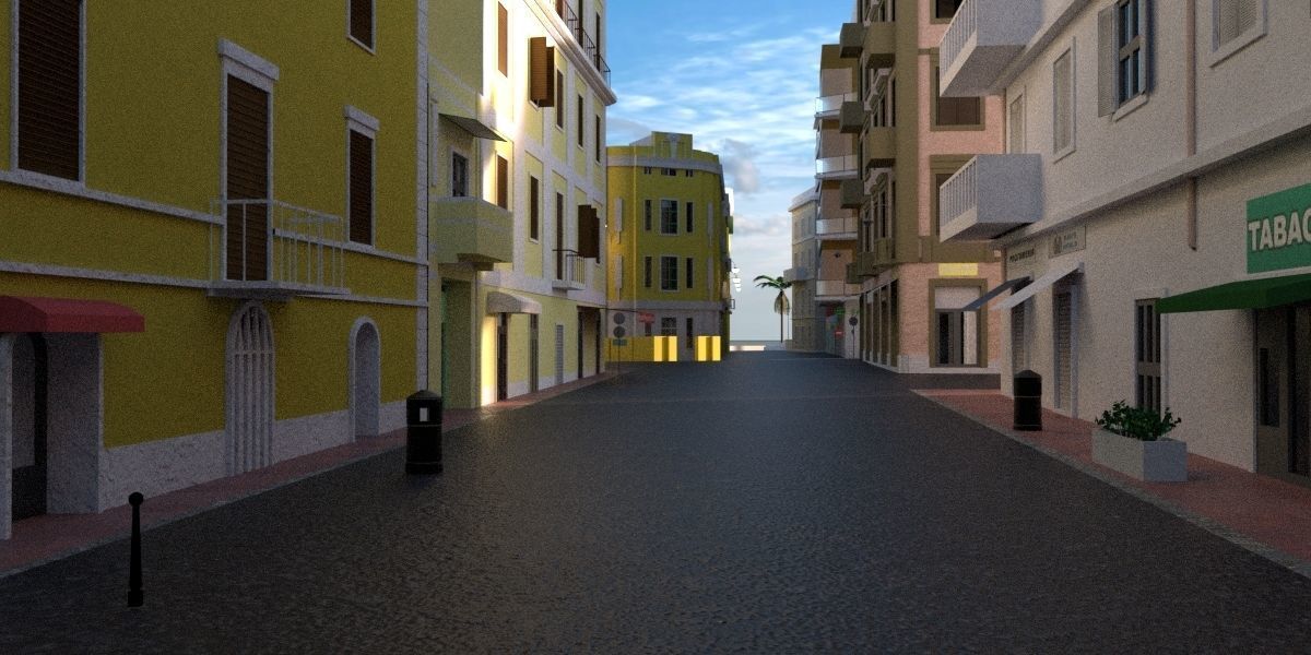 City Pack 00 3D model_22