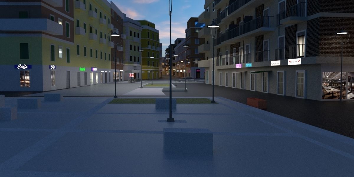 City Pack 00 3D model_9