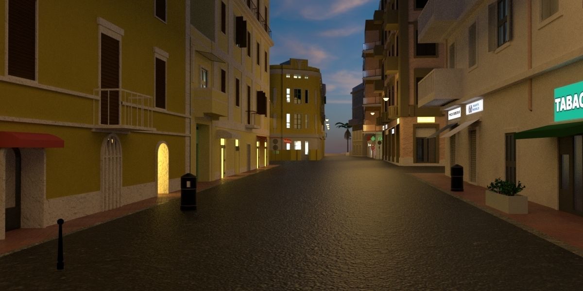 City Pack 00 3D model_20