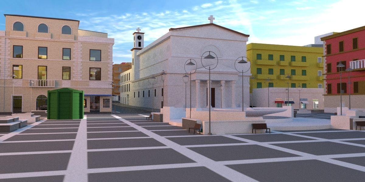 City Pack 00 3D model_21