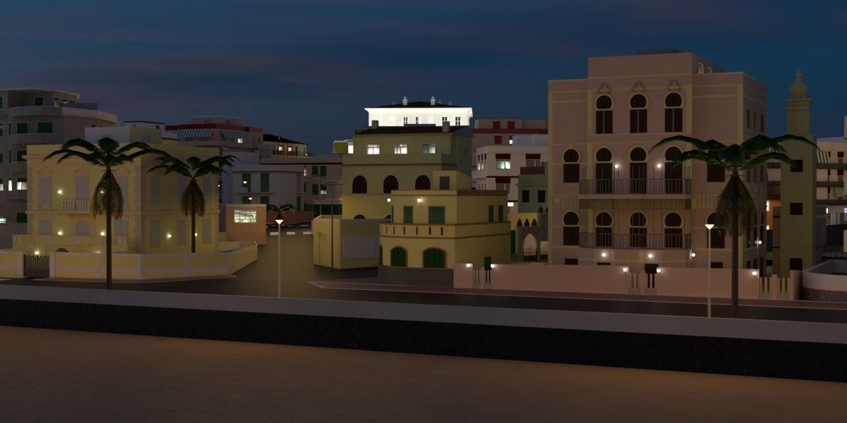 City Pack 00 3D model_4