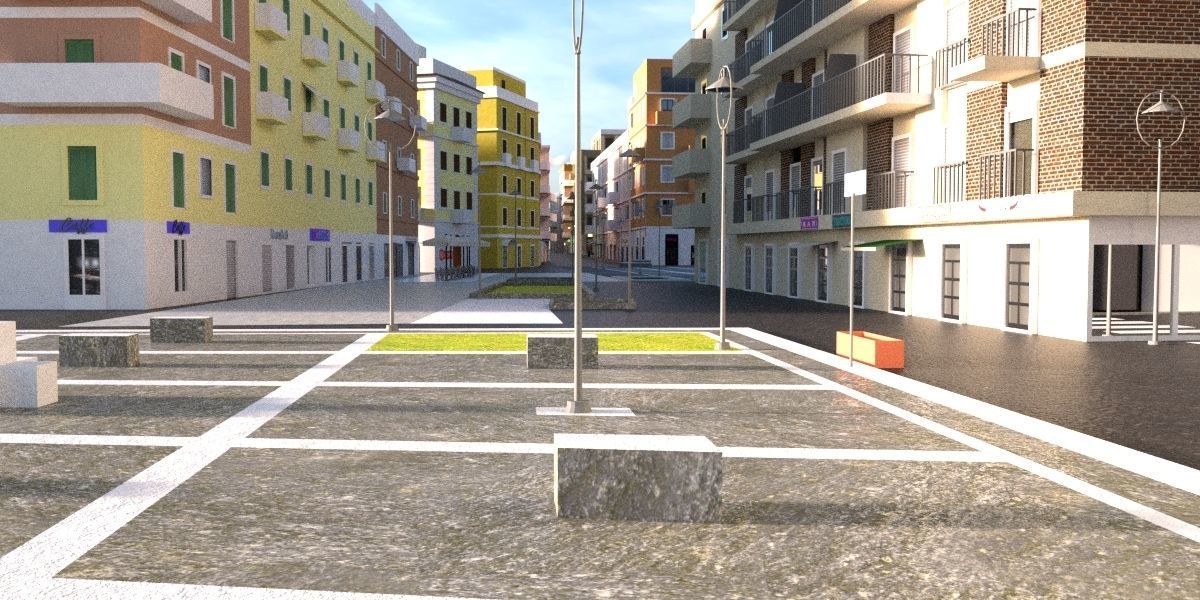 City Pack 00 3D model_12