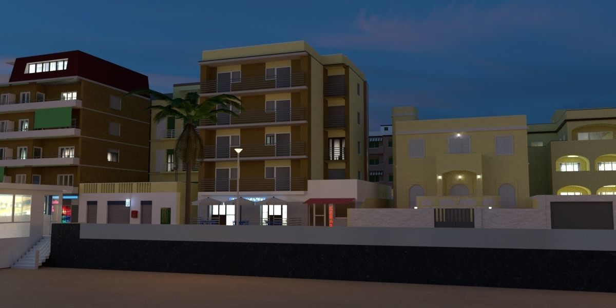 City Pack 00 3D model_13