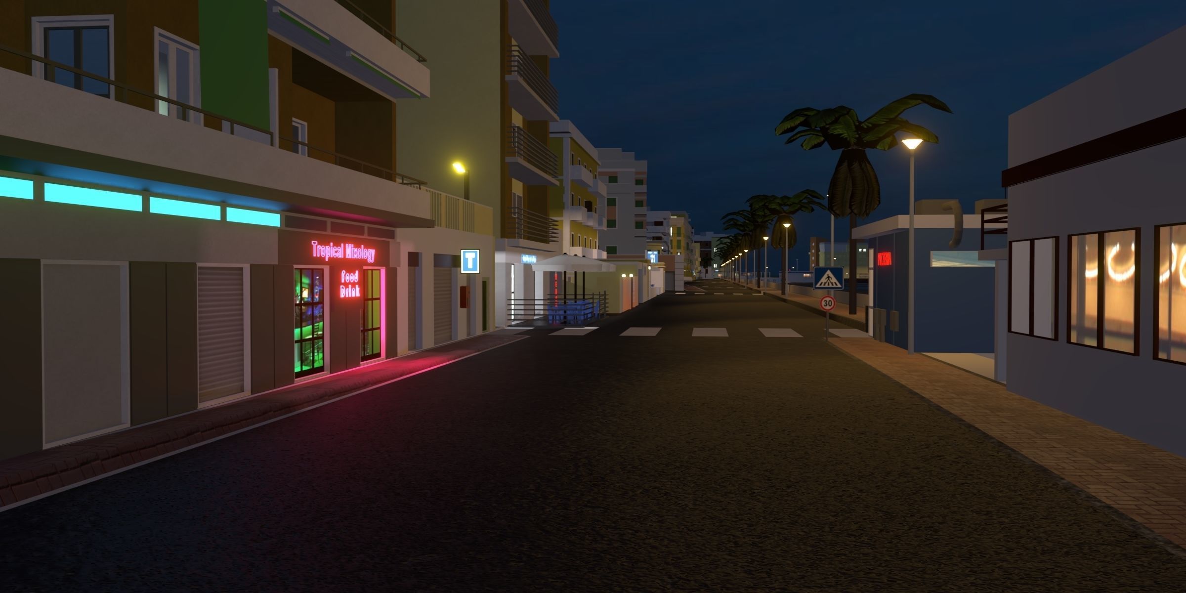 City Pack 00 3D model_14