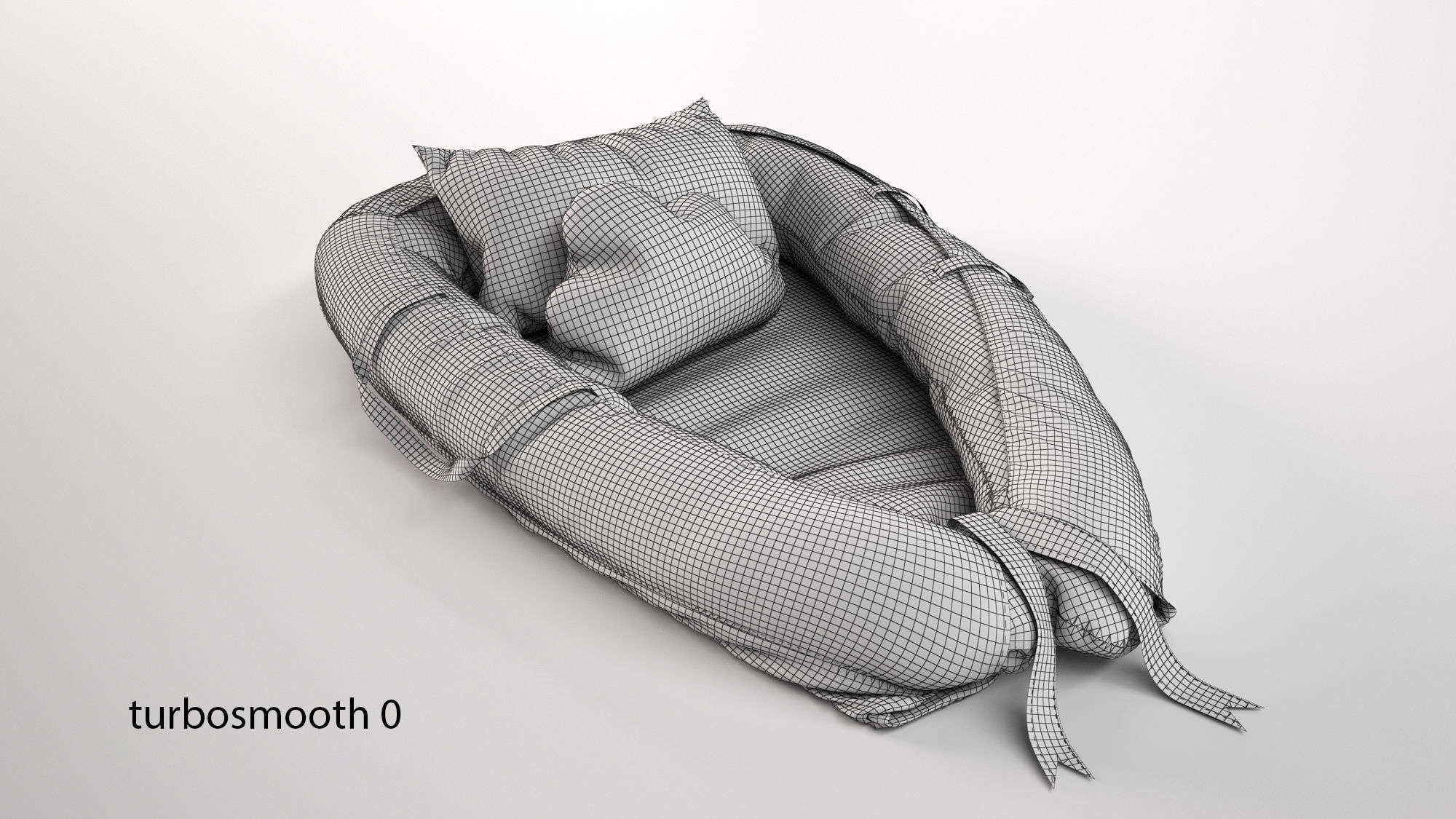 Baby nest 3D model_10
