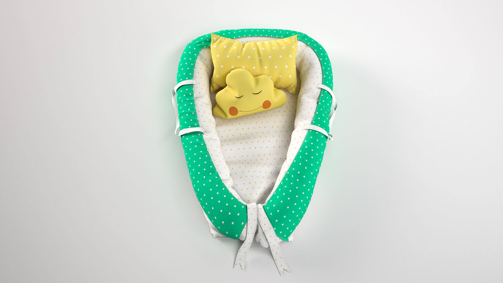 Baby nest 3D model_13