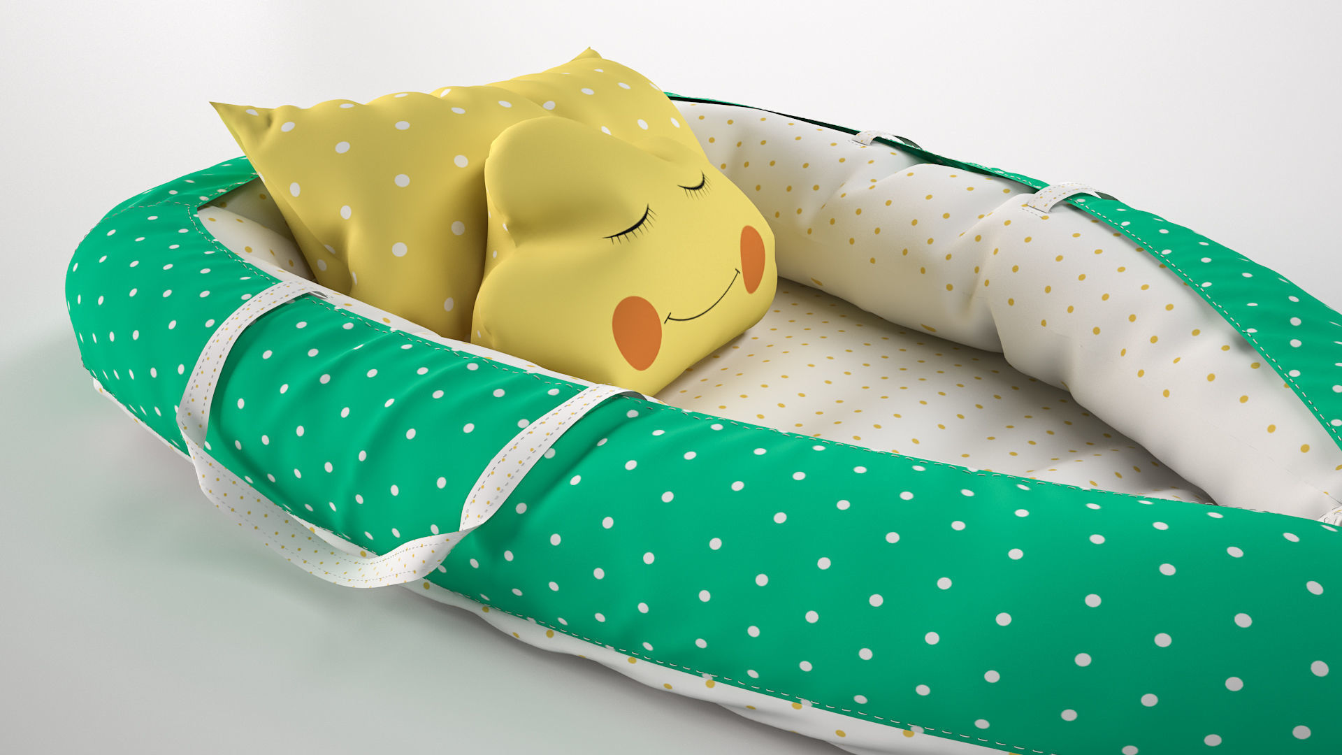 Baby nest 3D model_14