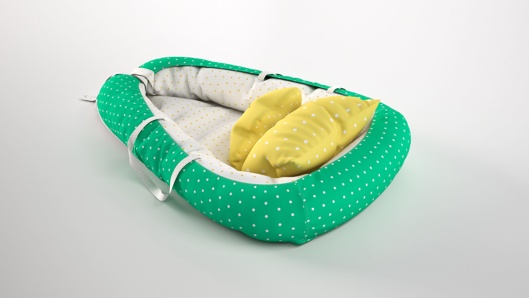 Baby nest 3D model_5