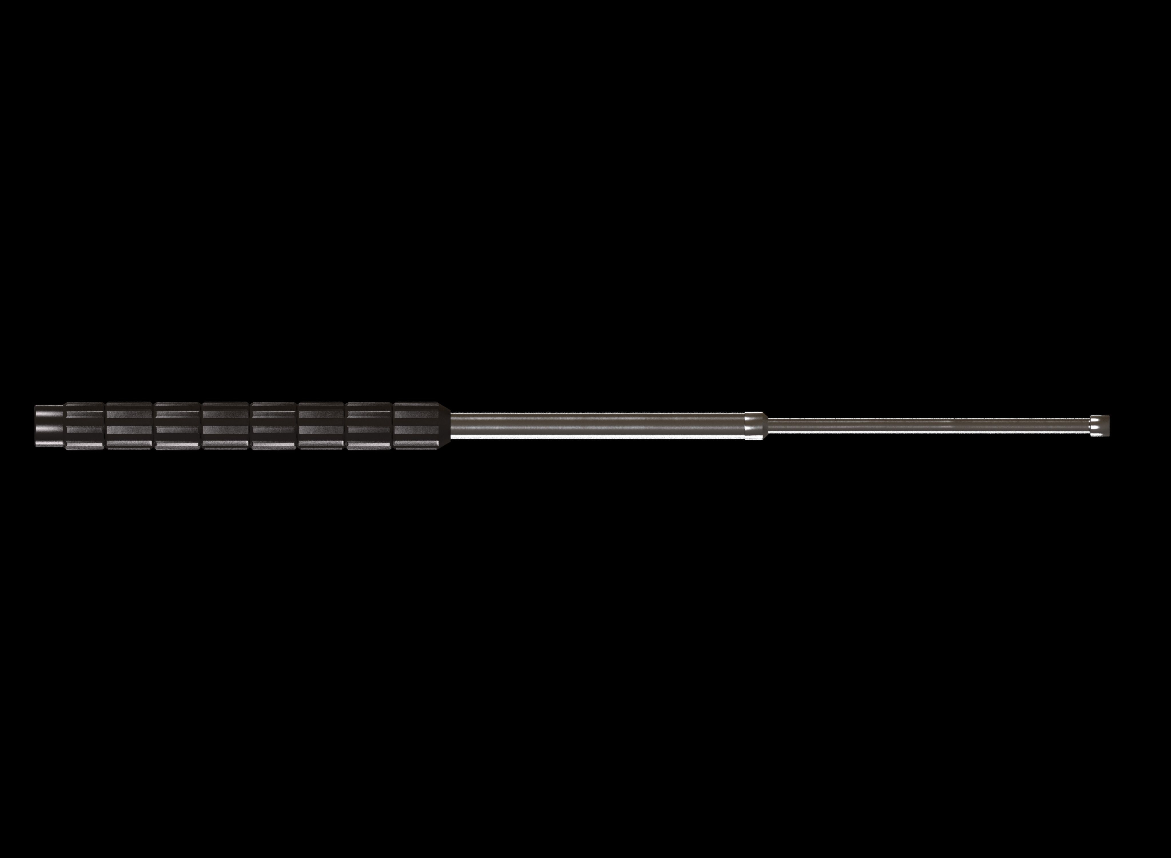 Police baton Low-poly 3D model_17