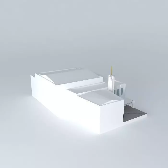 LDS. Missionary Training Center Stake Aragon. Free 3D model