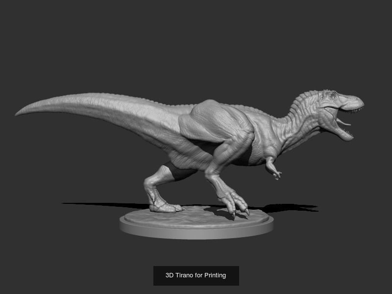 3D Dinosaurs for Printing 01 3D Model Collection_3