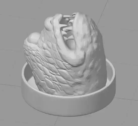 Sixth Scale Jabba The Hutt Throne Gargoyle - High Quality