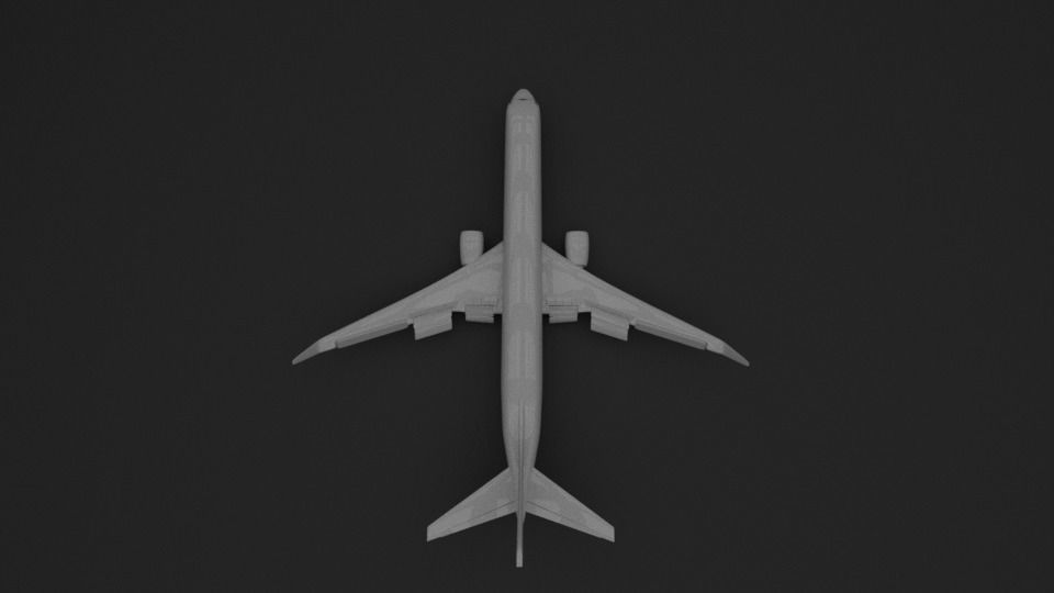 737-like plane 3D model_4